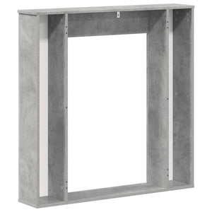 Περίβλημα τζακιού Γκρι Σκυροδέματος 100 x 20 x 100 cm - Pakobazaar