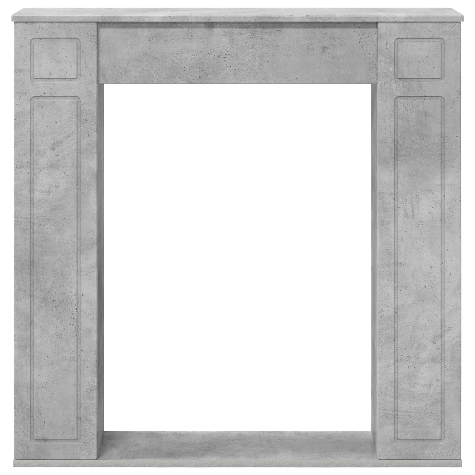 Περίβλημα τζακιού Γκρι Σκυροδέματος 100 x 20 x 100 cm - Pakobazaar