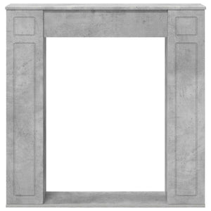 Περίβλημα τζακιού Γκρι Σκυροδέματος 100 x 20 x 100 cm - Pakobazaar