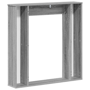 Περίβλημα τζακιού Γκρι Sonoma 100 x 20 x 100 cm - Pakobazaar