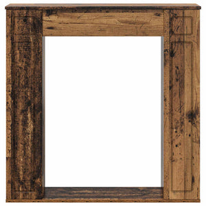 Περίβλημα τζακιού Παλαιωμένο ξύλο 100 x 20 x 100 cm
