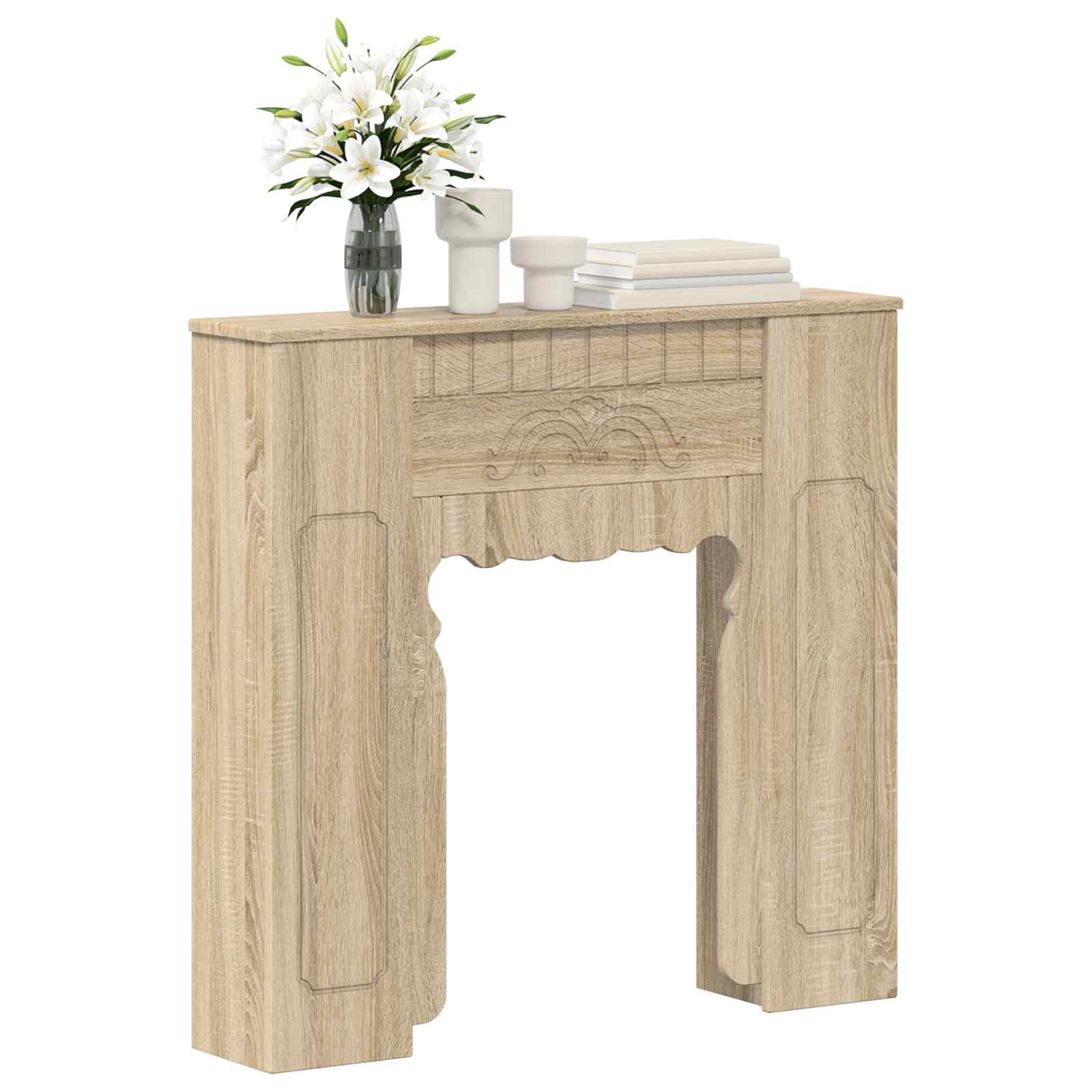 Περίβλημα τζακιού Sonoma Δρυς 93 x 20 x 89 εκ - Pakobazaar