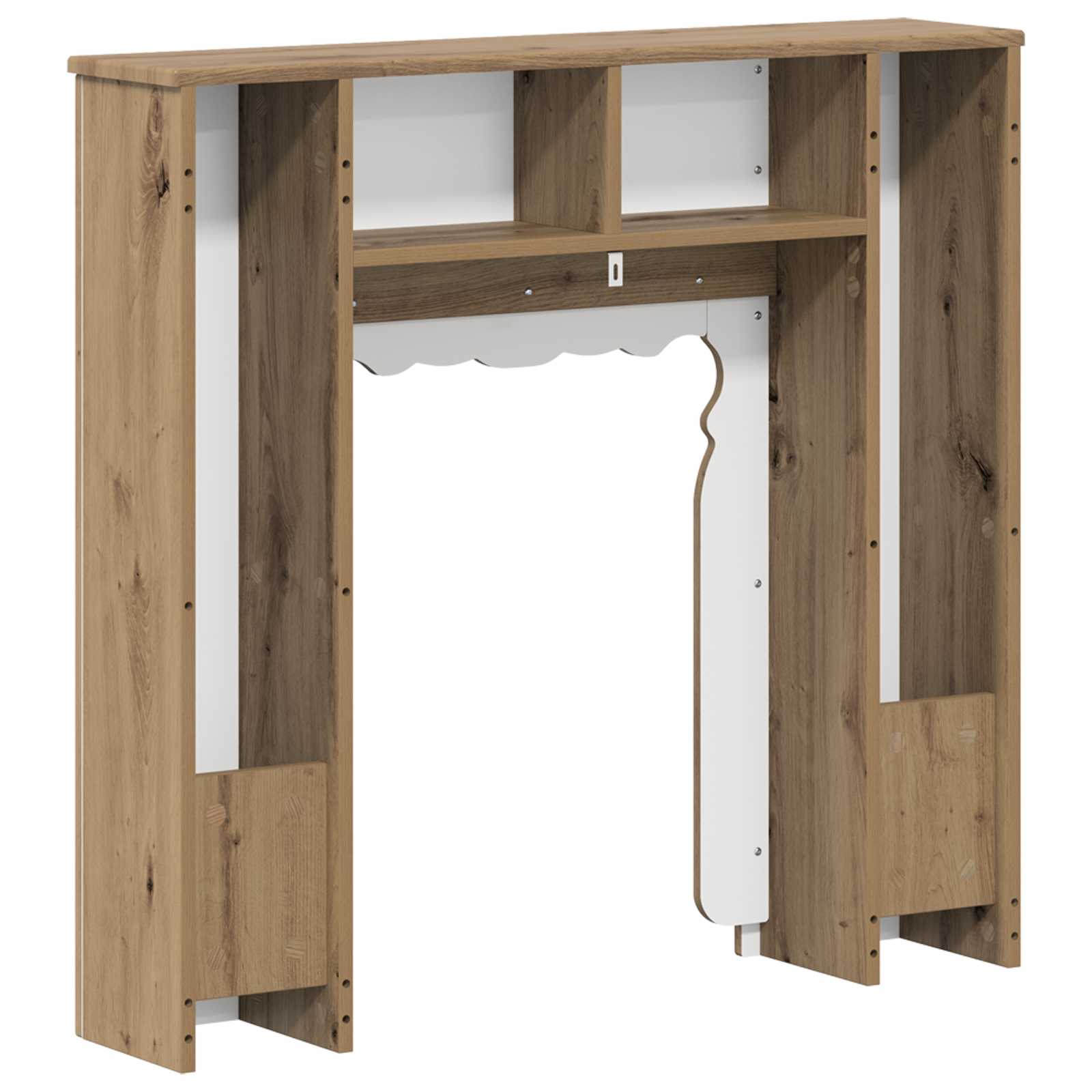 Περίβλημα τζακιού Artisan Δρυς 93 x 20 x 89 εκ - Pakobazaar