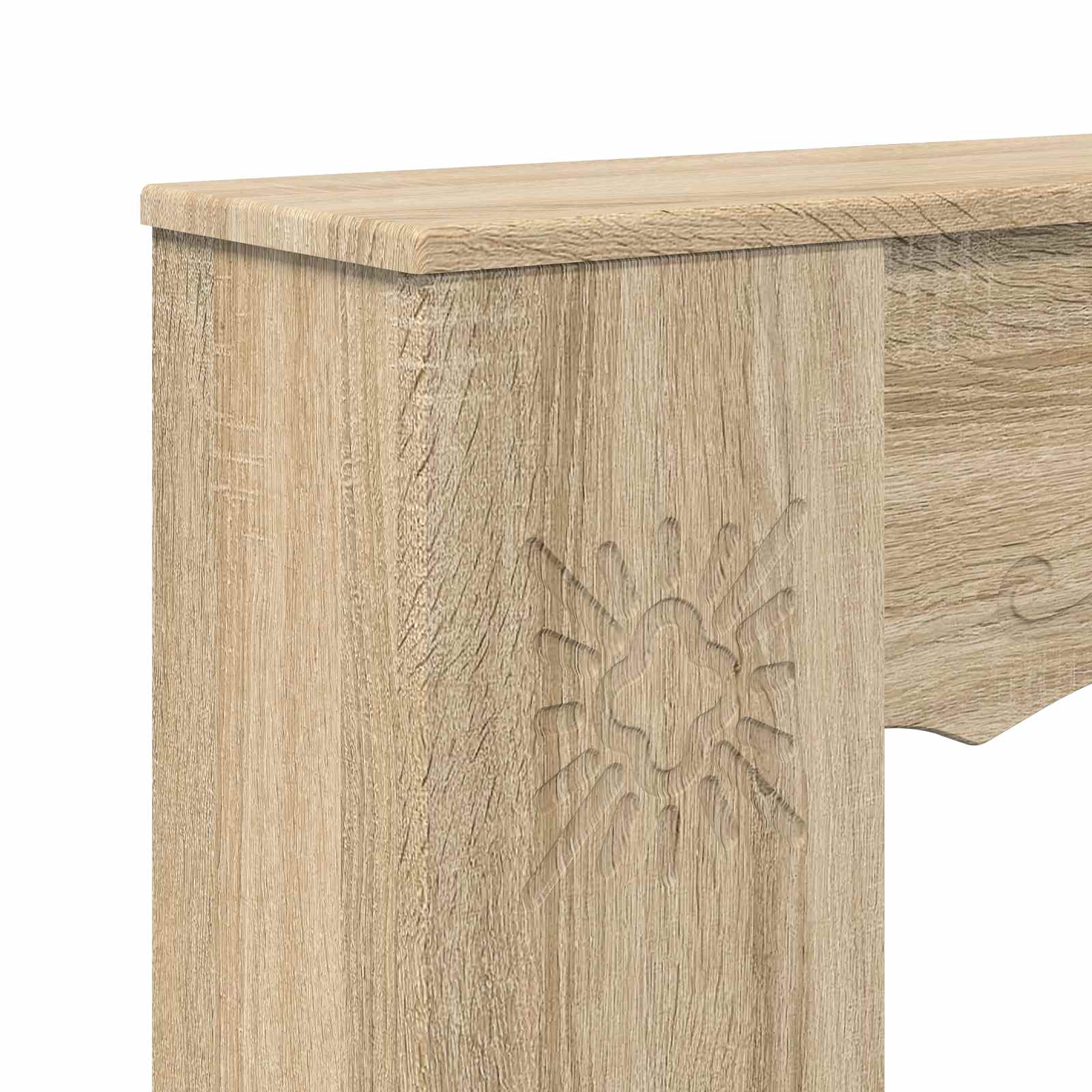 Περίβλημα τζακιού Sonoma Δρυς 102 x 20 x 102 εκ - Pakobazaar