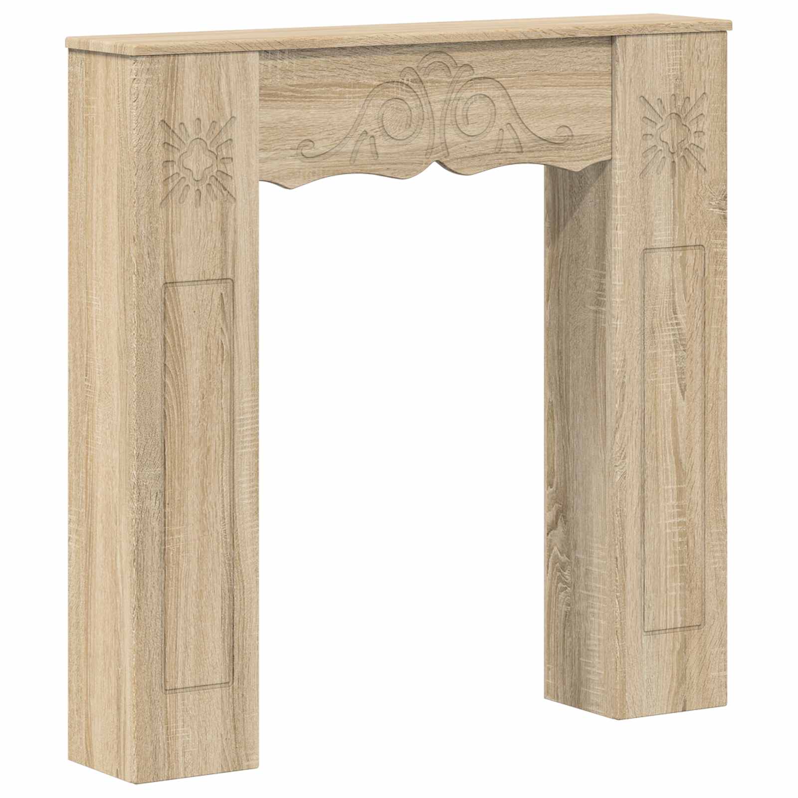 Περίβλημα τζακιού Sonoma Δρυς 102 x 20 x 102 εκ - Pakobazaar