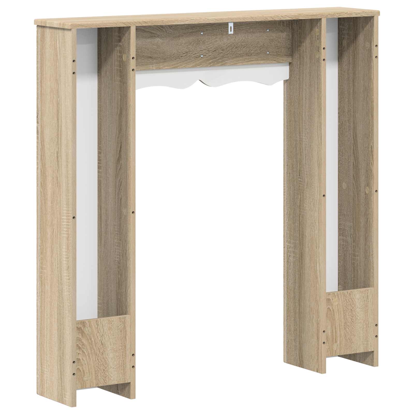 Περίβλημα τζακιού Sonoma Δρυς 102 x 20 x 102 εκ - Pakobazaar