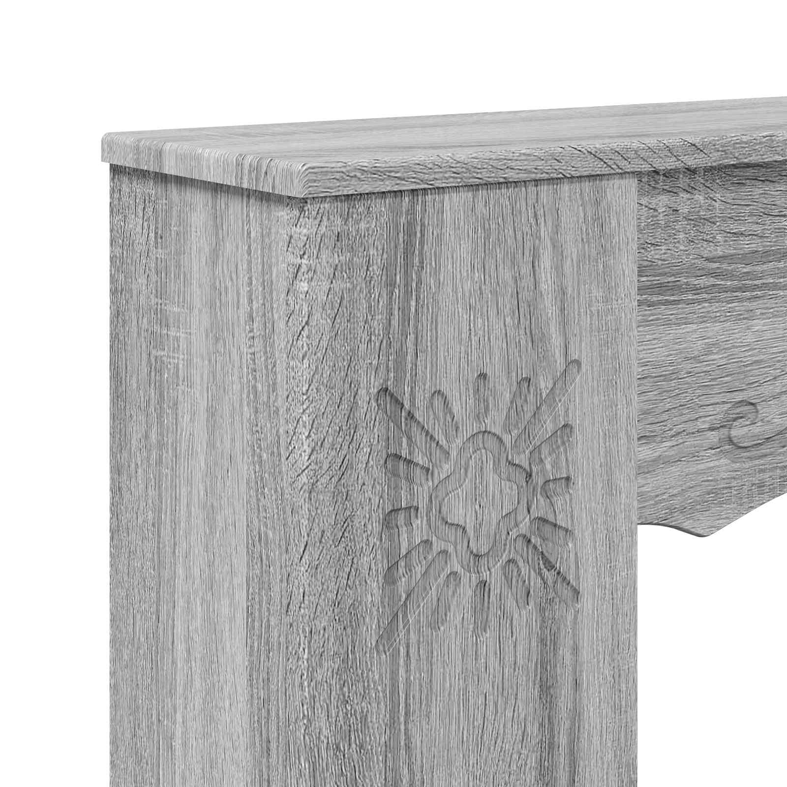 Περίβλημα τζακιού Γκρι Sonoma 102 x 20 x 102 εκ - Pakobazaar