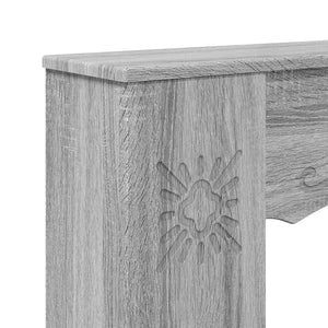 Περίβλημα τζακιού Γκρι Sonoma 102 x 20 x 102 εκ - Pakobazaar
