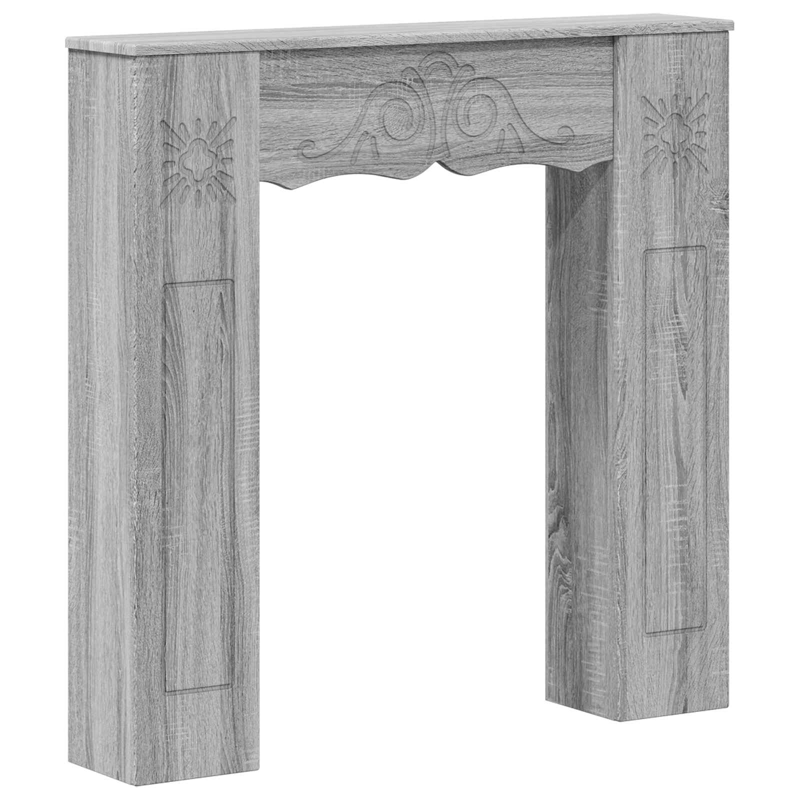 Περίβλημα τζακιού Γκρι Sonoma 102 x 20 x 102 εκ - Pakobazaar