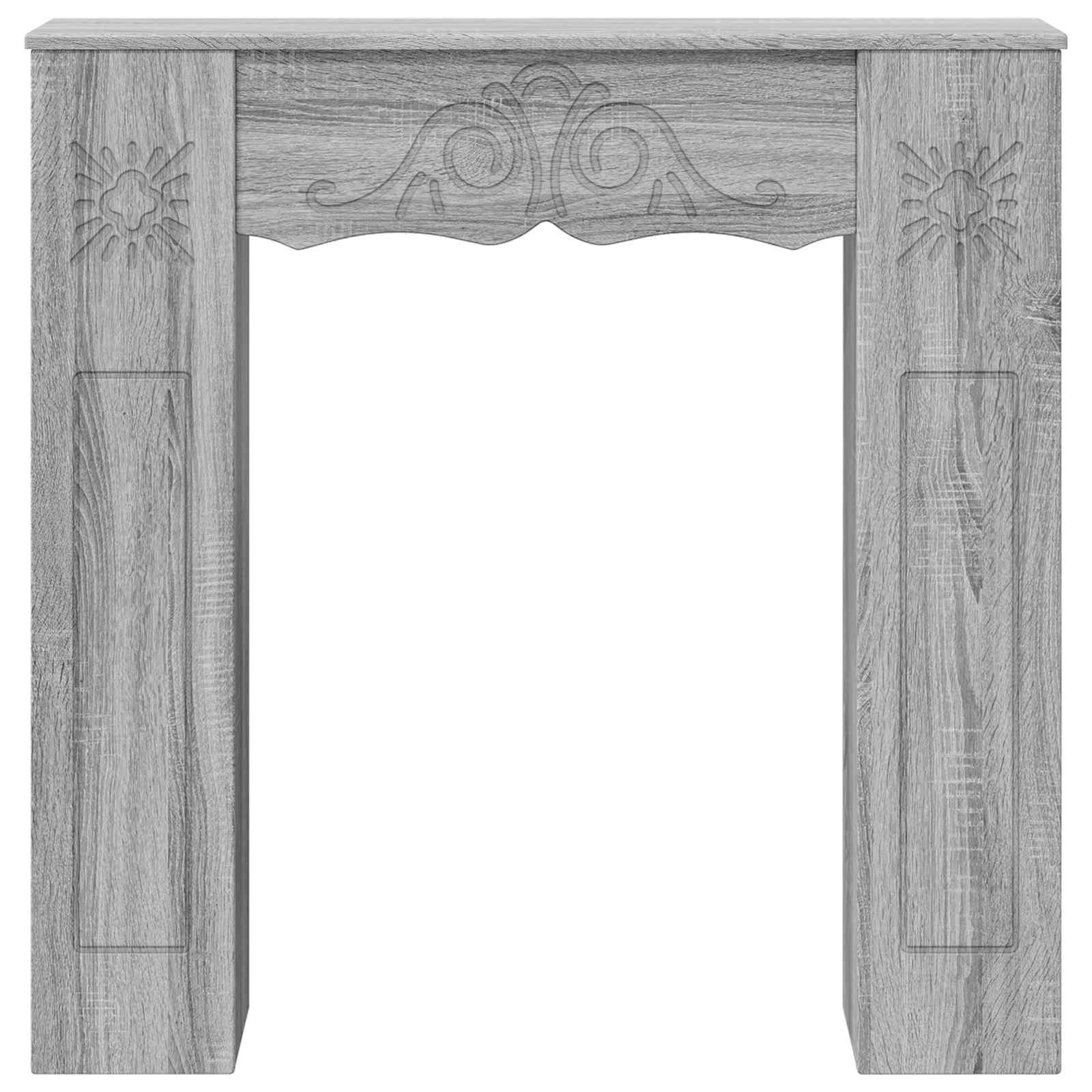 Περίβλημα τζακιού Γκρι Sonoma 102 x 20 x 102 εκ - Pakobazaar