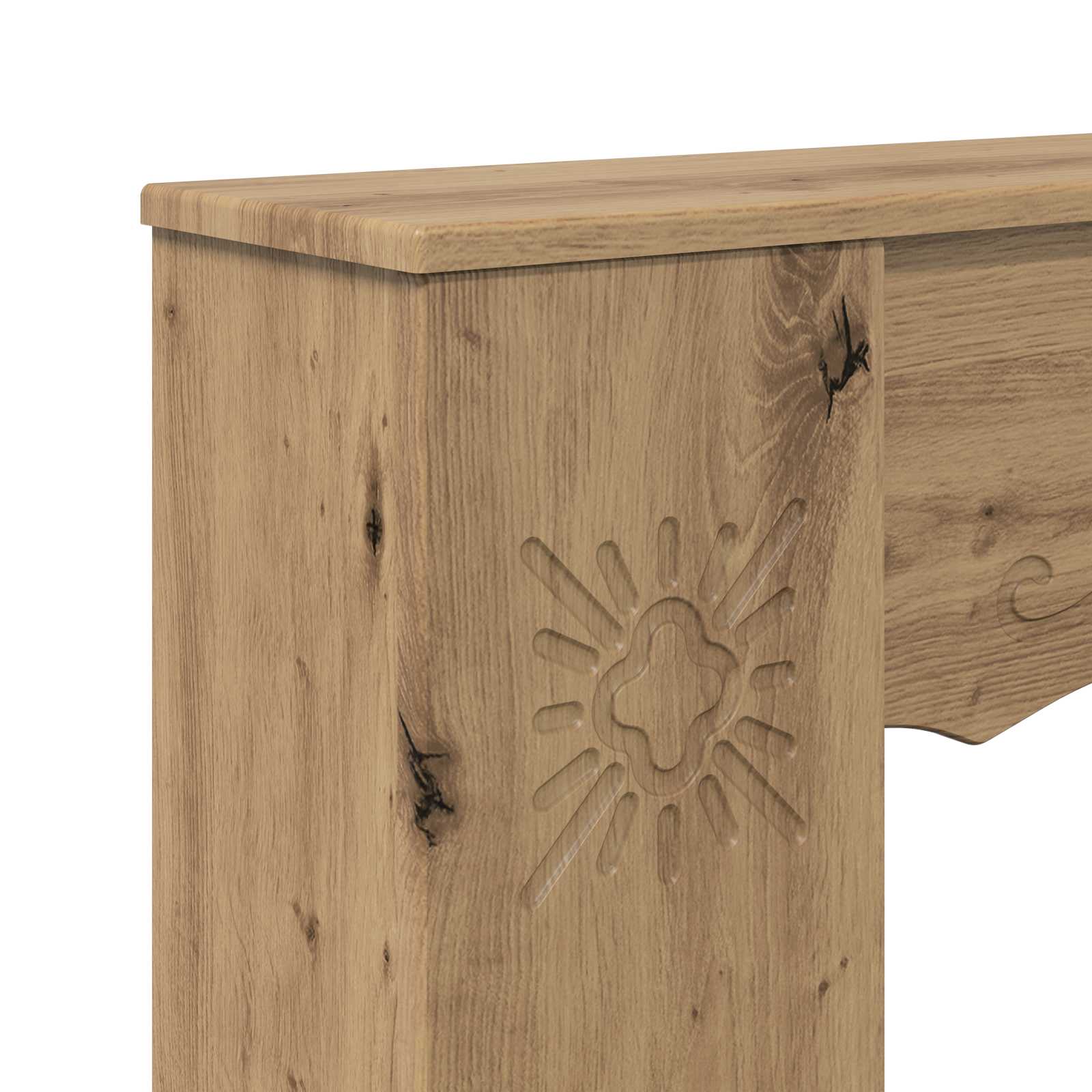 Περίβλημα τζακιού Artisan Δρυς 102 x 20 x 102 εκ - Pakobazaar