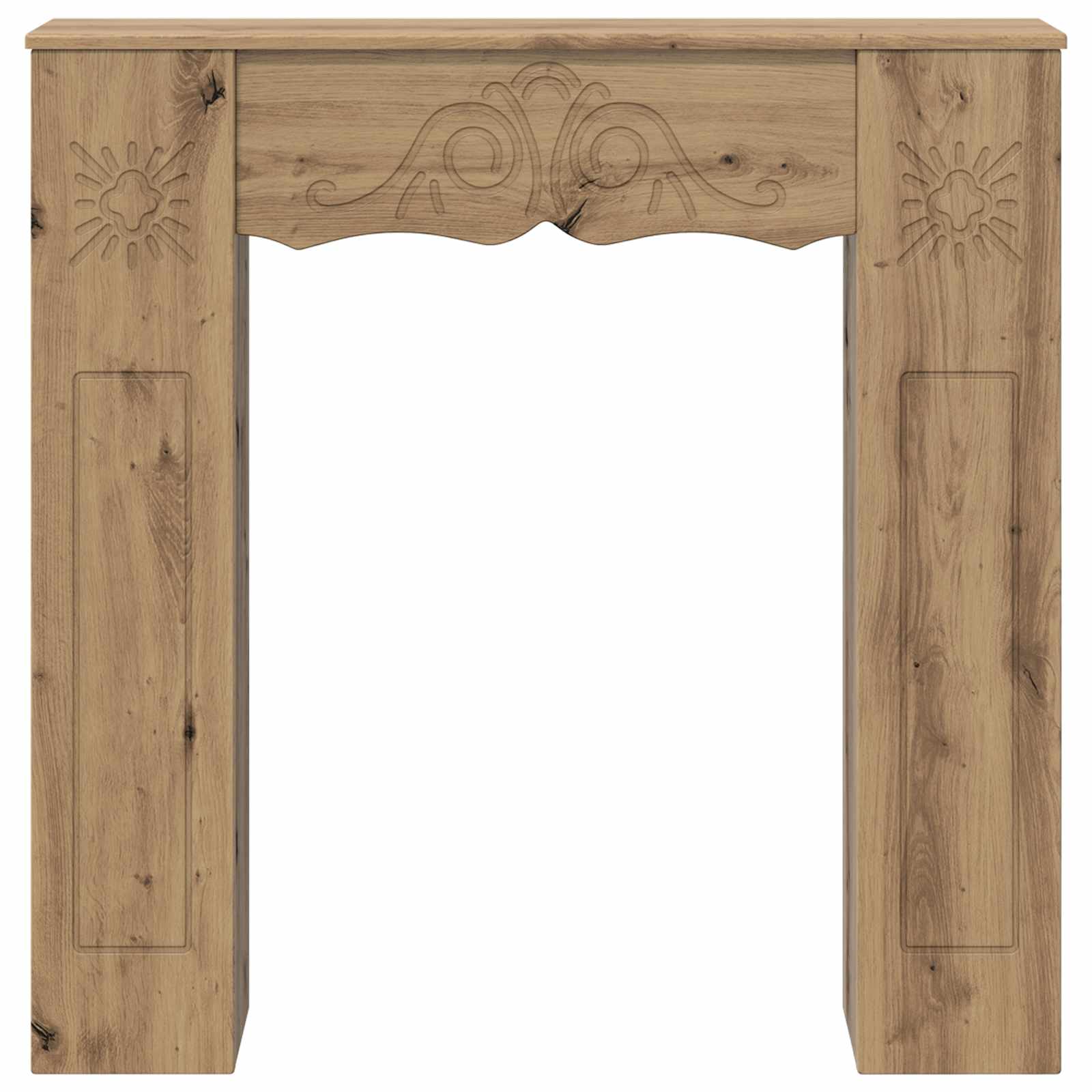 Περίβλημα τζακιού Artisan Δρυς 102 x 20 x 102 εκ - Pakobazaar
