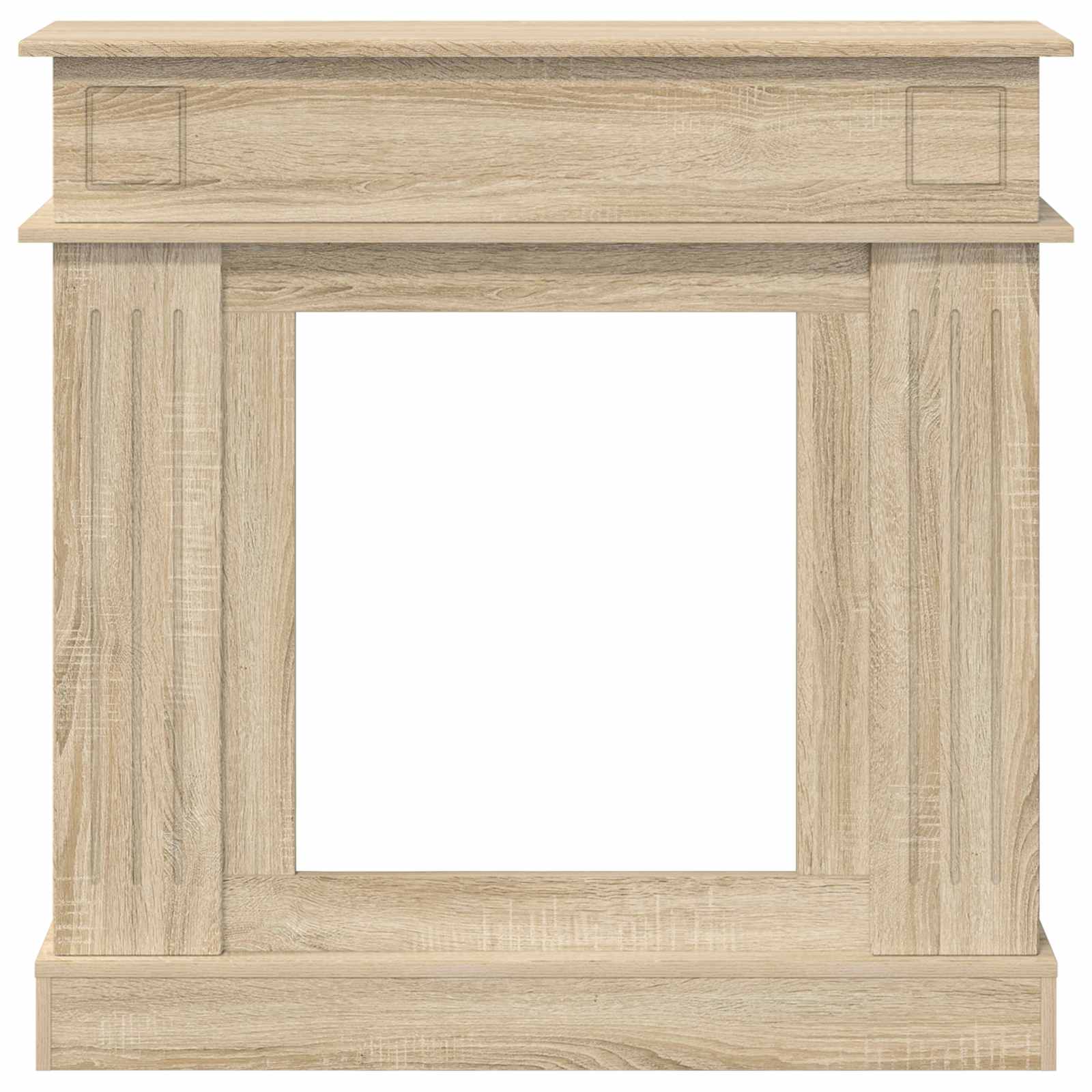 Περίβλημα τζακιού Sonoma Δρυς 102 x 26 x 100 εκ - Pakobazaar