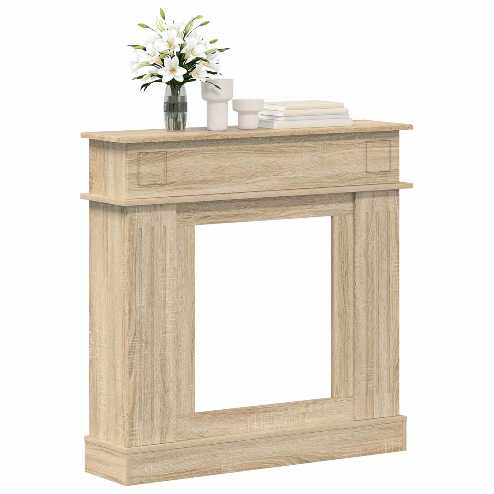 Περίβλημα τζακιού Sonoma Δρυς 102 x 26 x 100 εκ - Pakobazaar