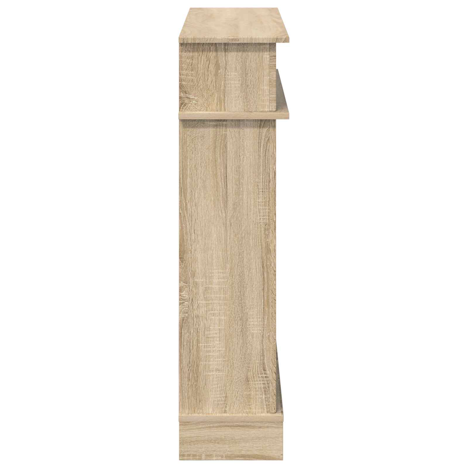 Περίβλημα τζακιού Sonoma Δρυς 102 x 26 x 100 εκ - Pakobazaar