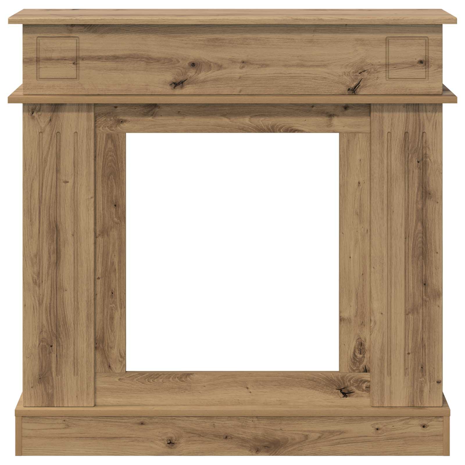 Περίβλημα τζακιού Artisan Δρυς 102 x 26 x 100 εκ - Pakobazaar