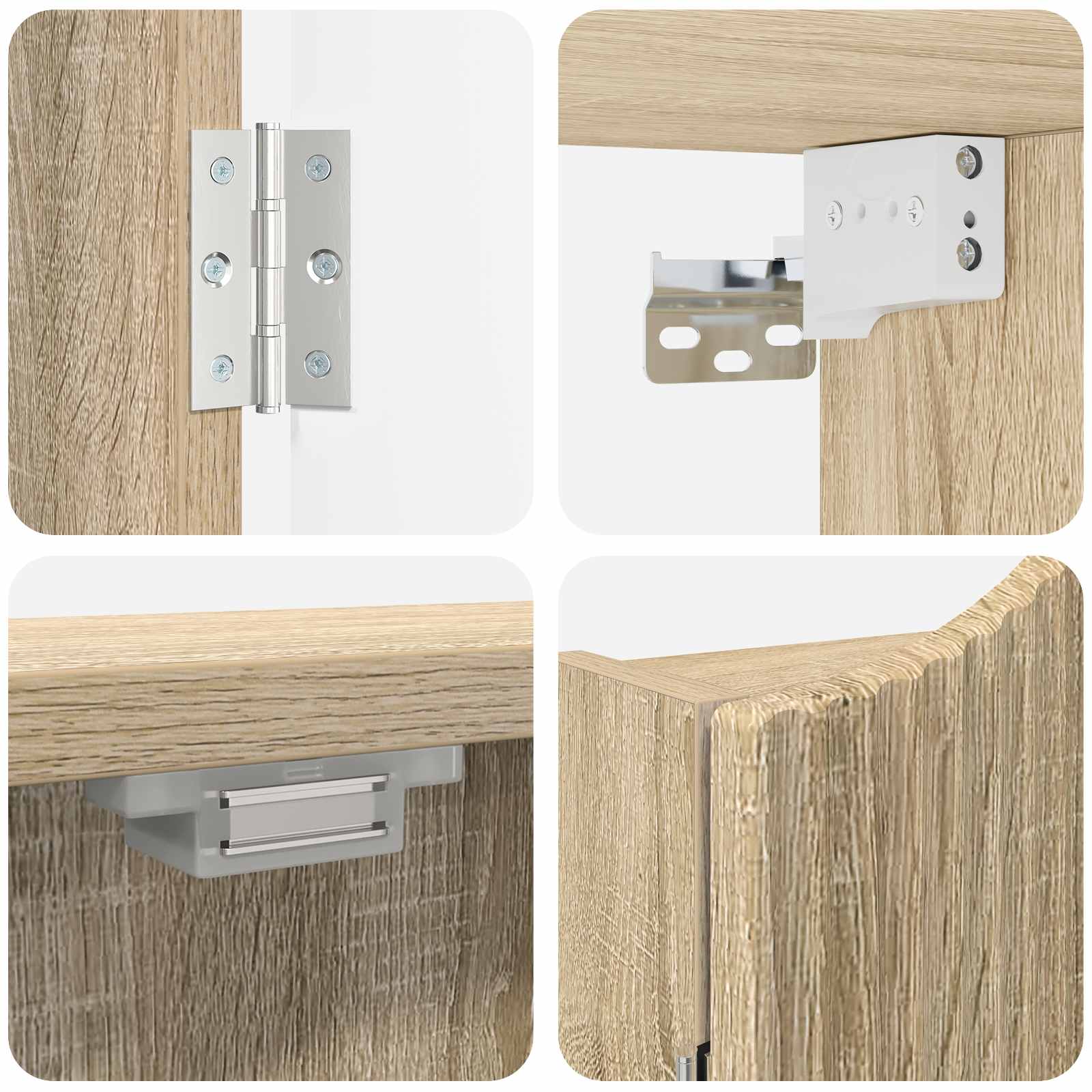 Ντουλάπα Πινάκων Βελών Sonoma Δρυς 56 x 12 x 63 εκ - Pakobazaar