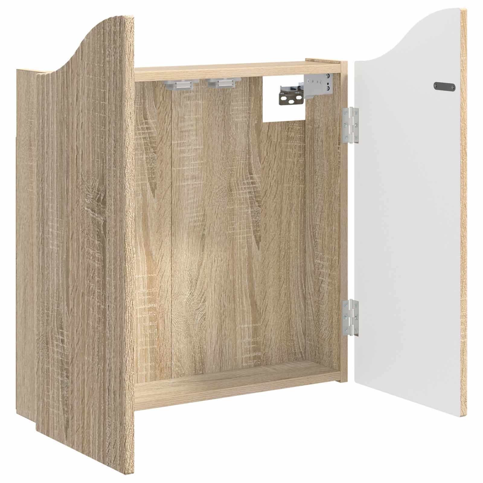 Ντουλάπα Πινάκων Βελών Sonoma Δρυς 56 x 12 x 63 εκ - Pakobazaar