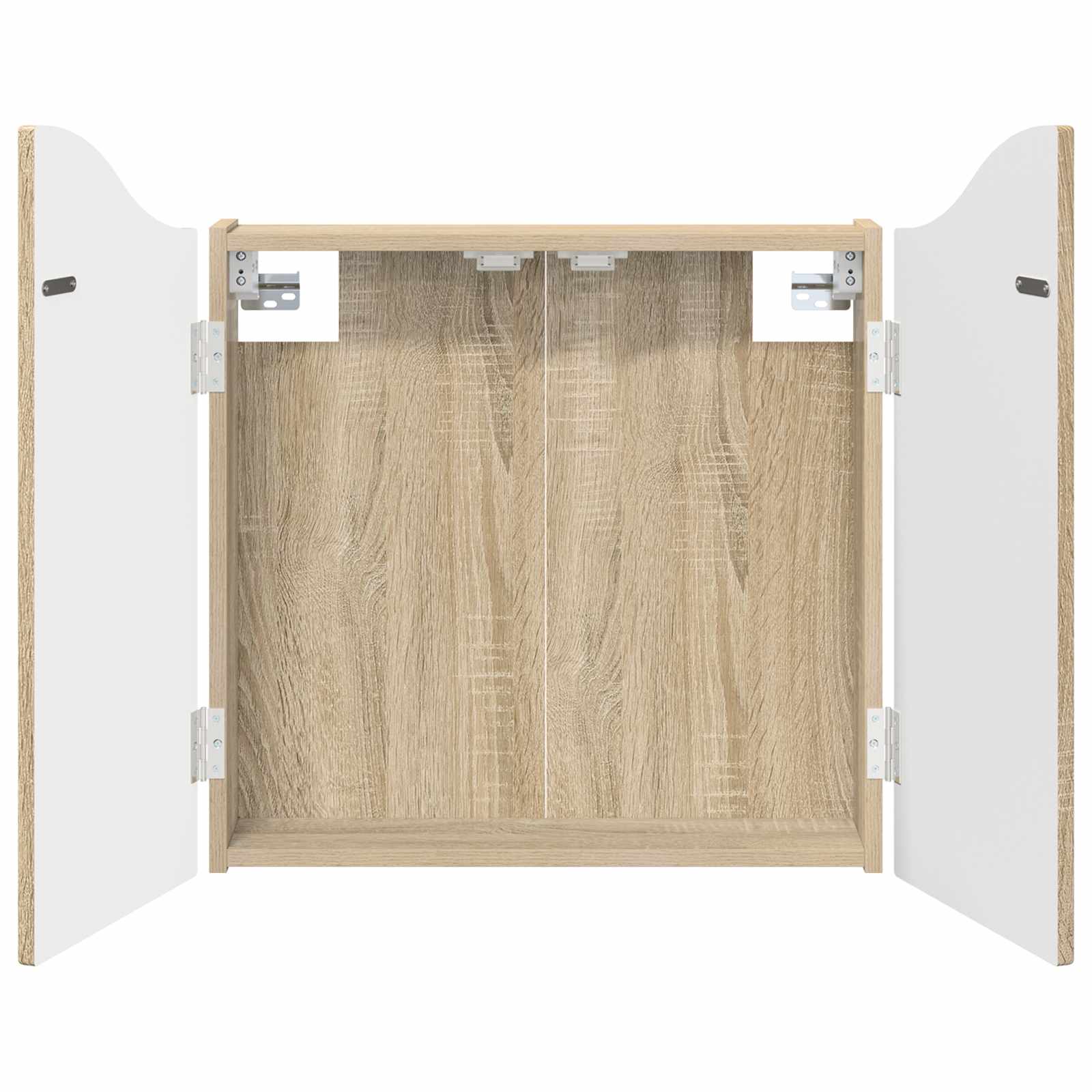 Ντουλάπα Πινάκων Βελών Sonoma Δρυς 56 x 12 x 63 εκ - Pakobazaar