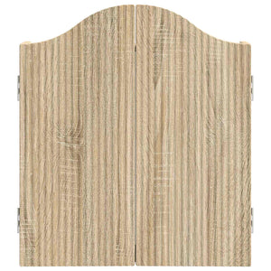 Ντουλάπα Πινάκων Βελών Sonoma Δρυς 56 x 12 x 63 εκ - Pakobazaar