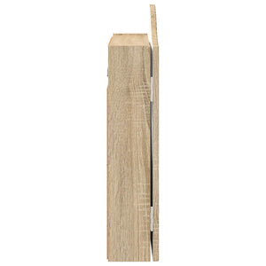 Ντουλάπα Πινάκων Βελών Sonoma Δρυς 56 x 12 x 63 εκ - Pakobazaar