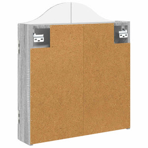 Ντουλάπα Πινάκων Βελών Γκρι Sonoma 56 x 12 x 63 εκ - Pakobazaar