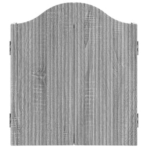 Ντουλάπα Πινάκων Βελών Γκρι Sonoma 56 x 12 x 63 εκ - Pakobazaar
