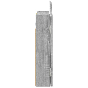 Ντουλάπα Πινάκων Βελών Γκρι Sonoma 56 x 12 x 63 εκ - Pakobazaar