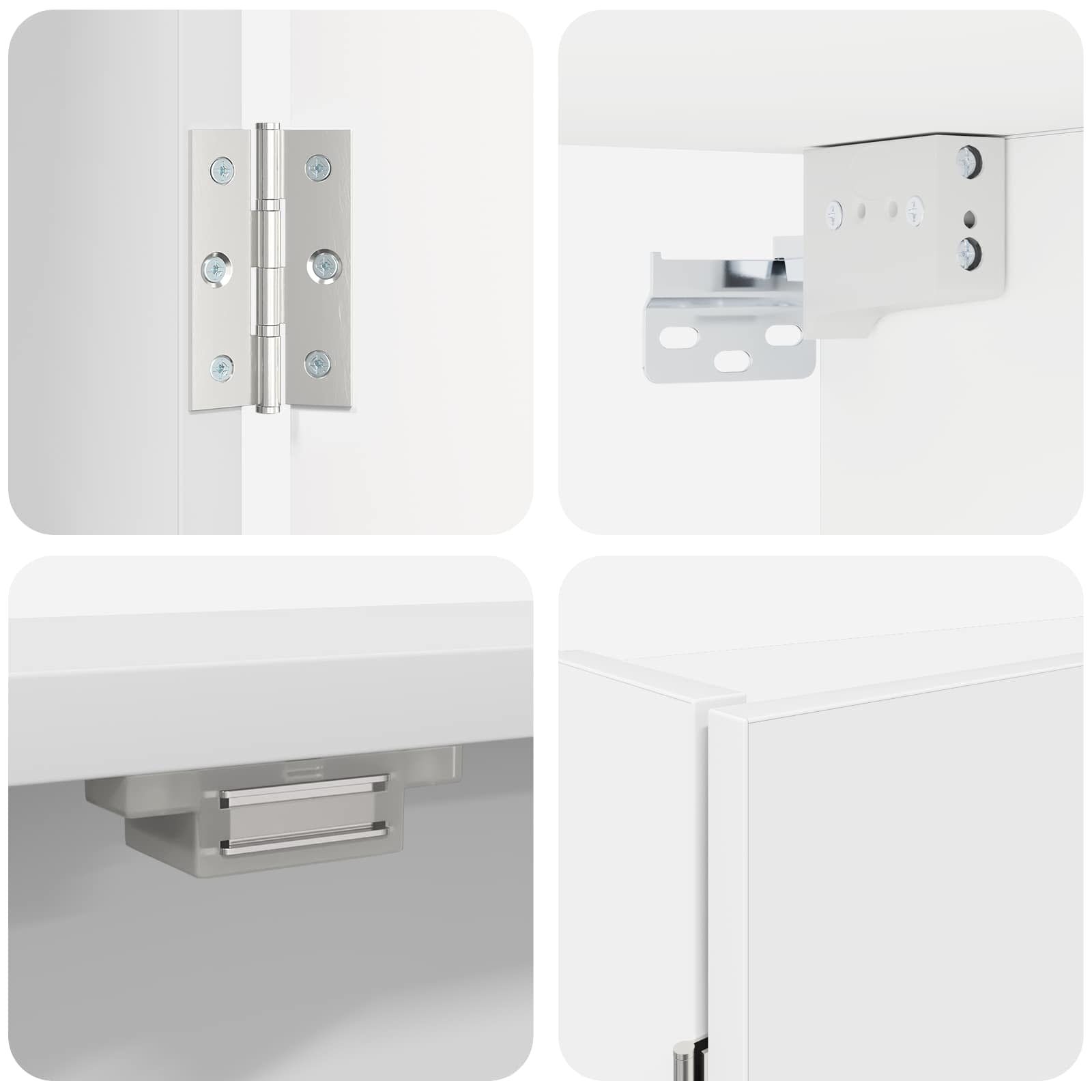 Ντουλάπα Πινάκων Βελών Λευκό 56 x 12 x 53,5 εκ. - Pakobazaar