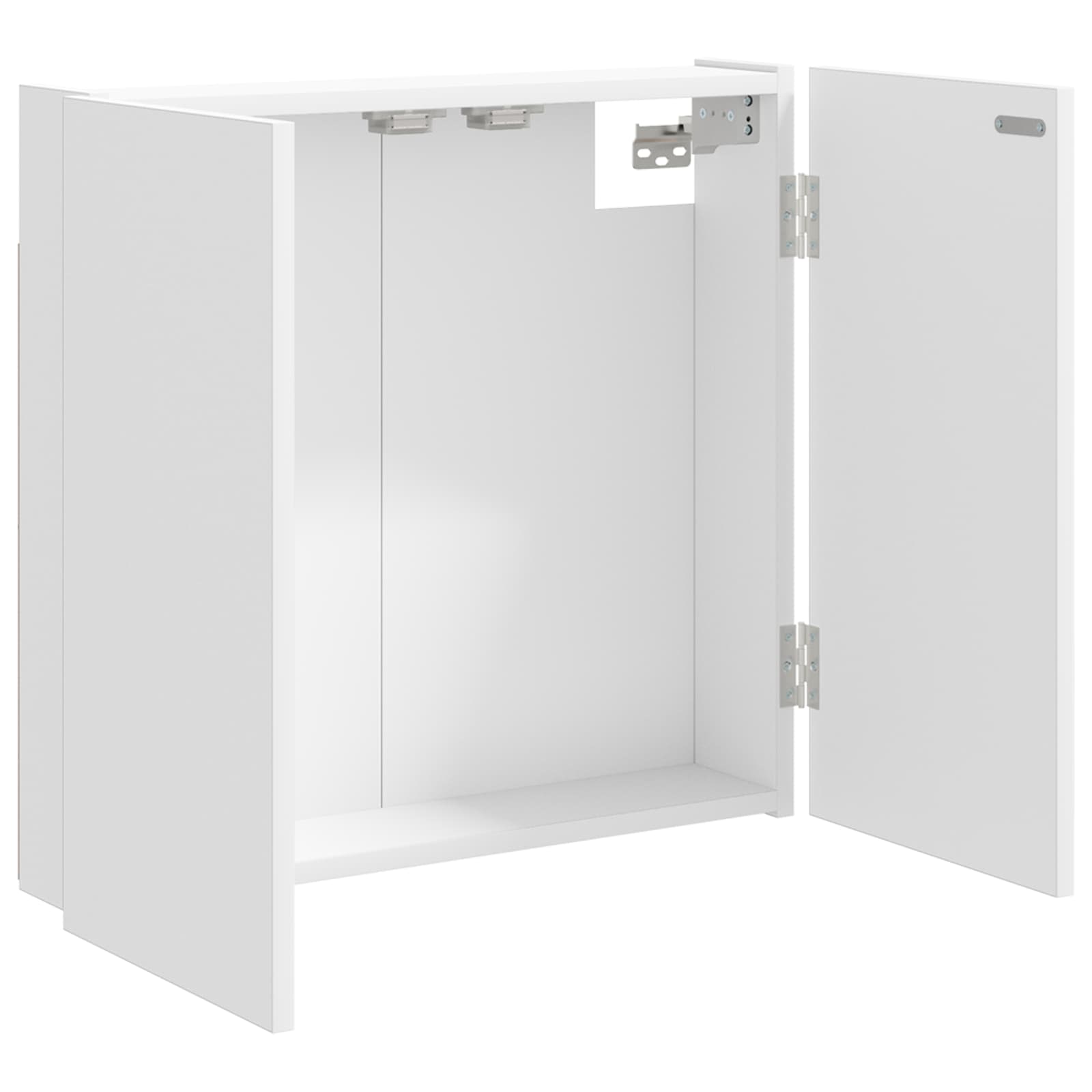 Ντουλάπα Πινάκων Βελών Λευκό 56 x 12 x 53,5 εκ. - Pakobazaar