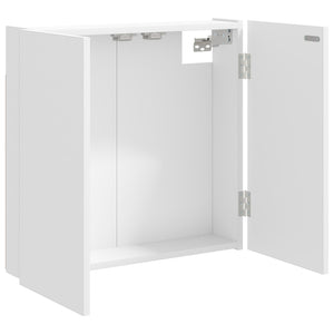 Ντουλάπα Πινάκων Βελών Λευκό 56 x 12 x 53,5 εκ. - Pakobazaar