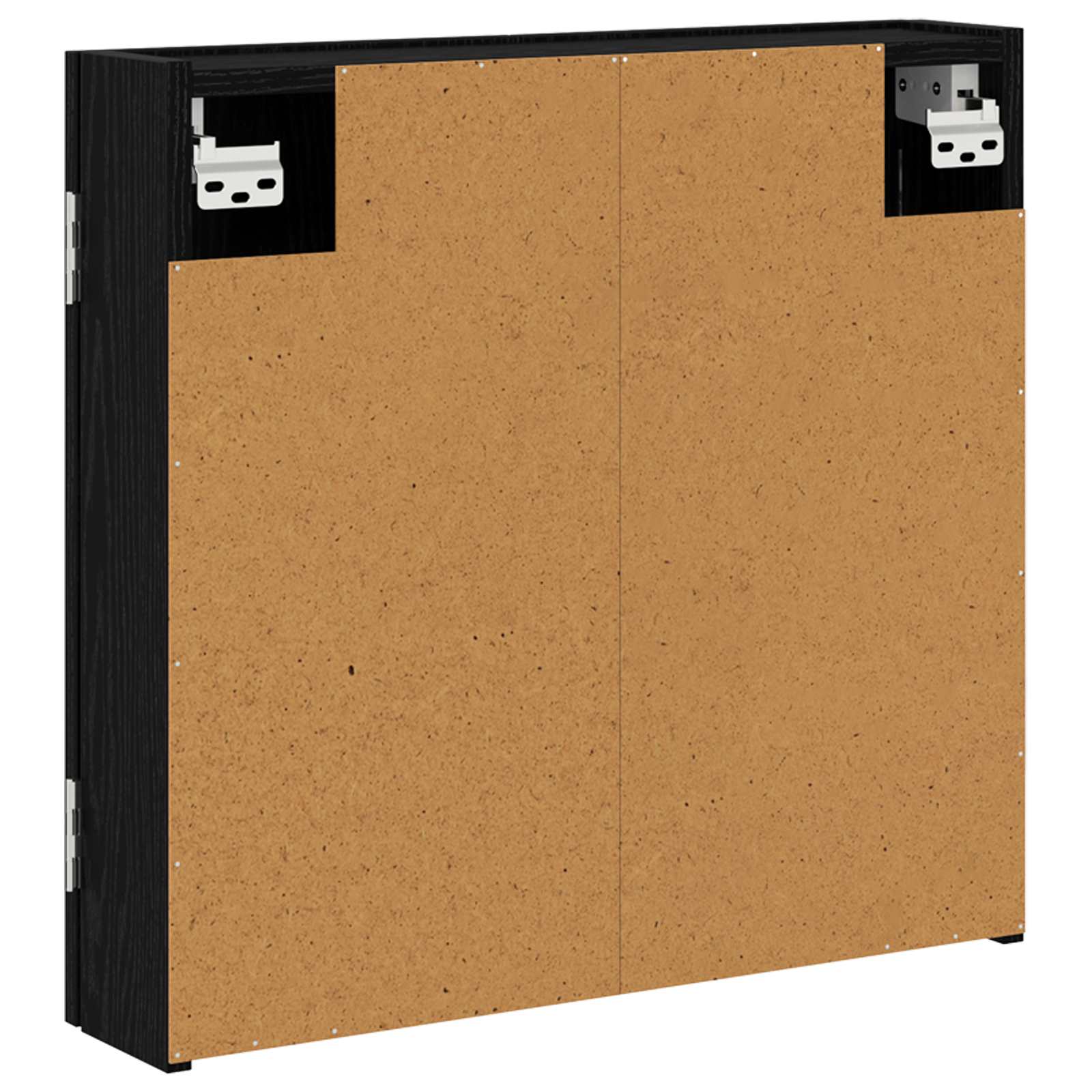 Ντουλάπα Πινάκων Βελών Μαύρη Δρυς 56 x 12 x 53,5 εκ. - Pakobazaar