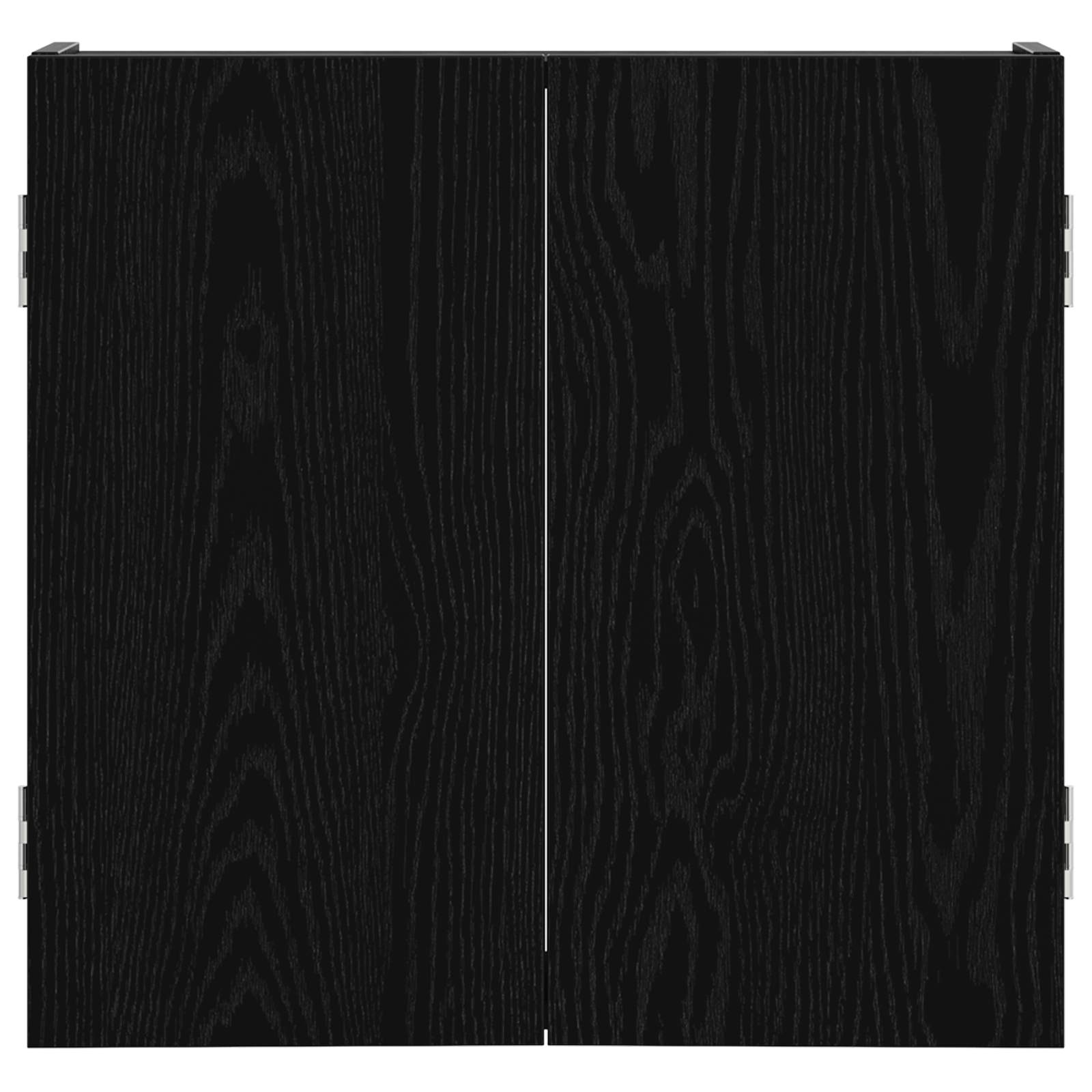 Ντουλάπα Πινάκων Βελών Μαύρη Δρυς 56 x 12 x 53,5 εκ. - Pakobazaar