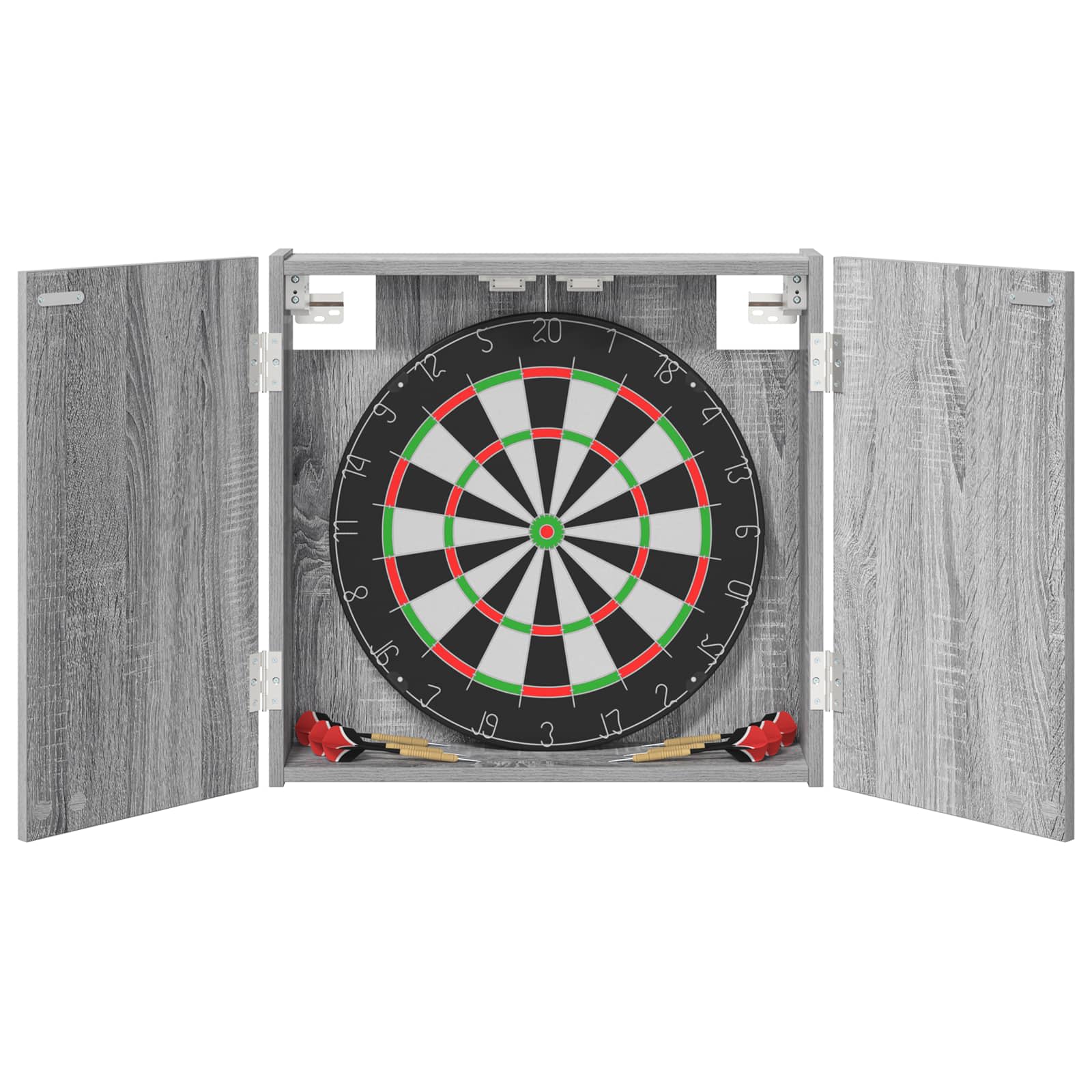 Ντουλάπα Πινάκων Βελών Γκρι Sonoma 56 x 12 x 53,5 εκ. - Pakobazaar