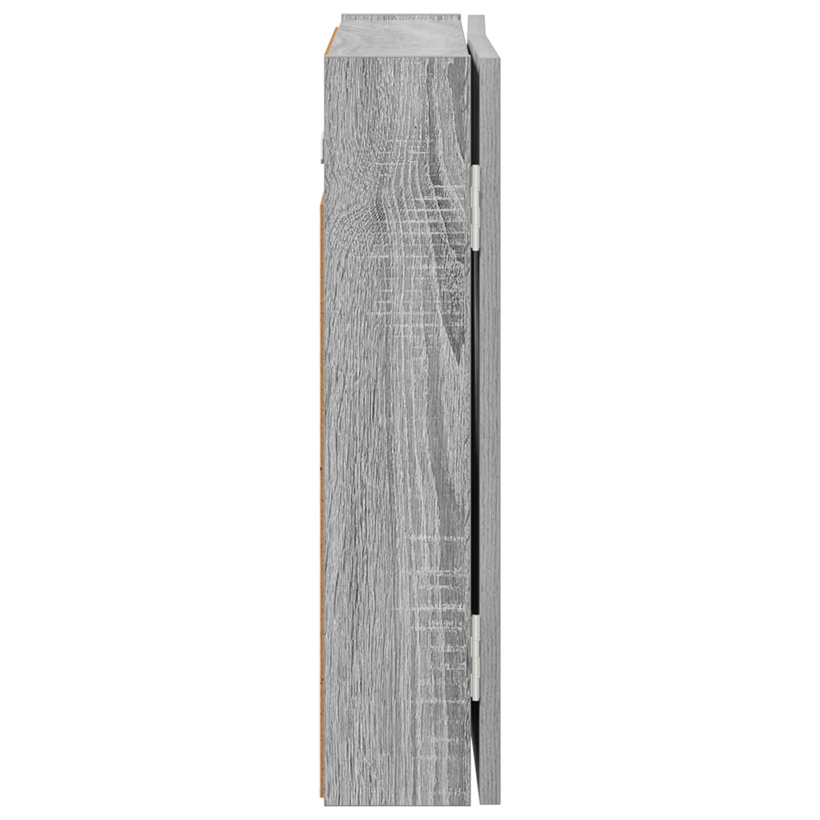 Ντουλάπα Πινάκων Βελών Γκρι Sonoma 56 x 12 x 53,5 εκ. - Pakobazaar