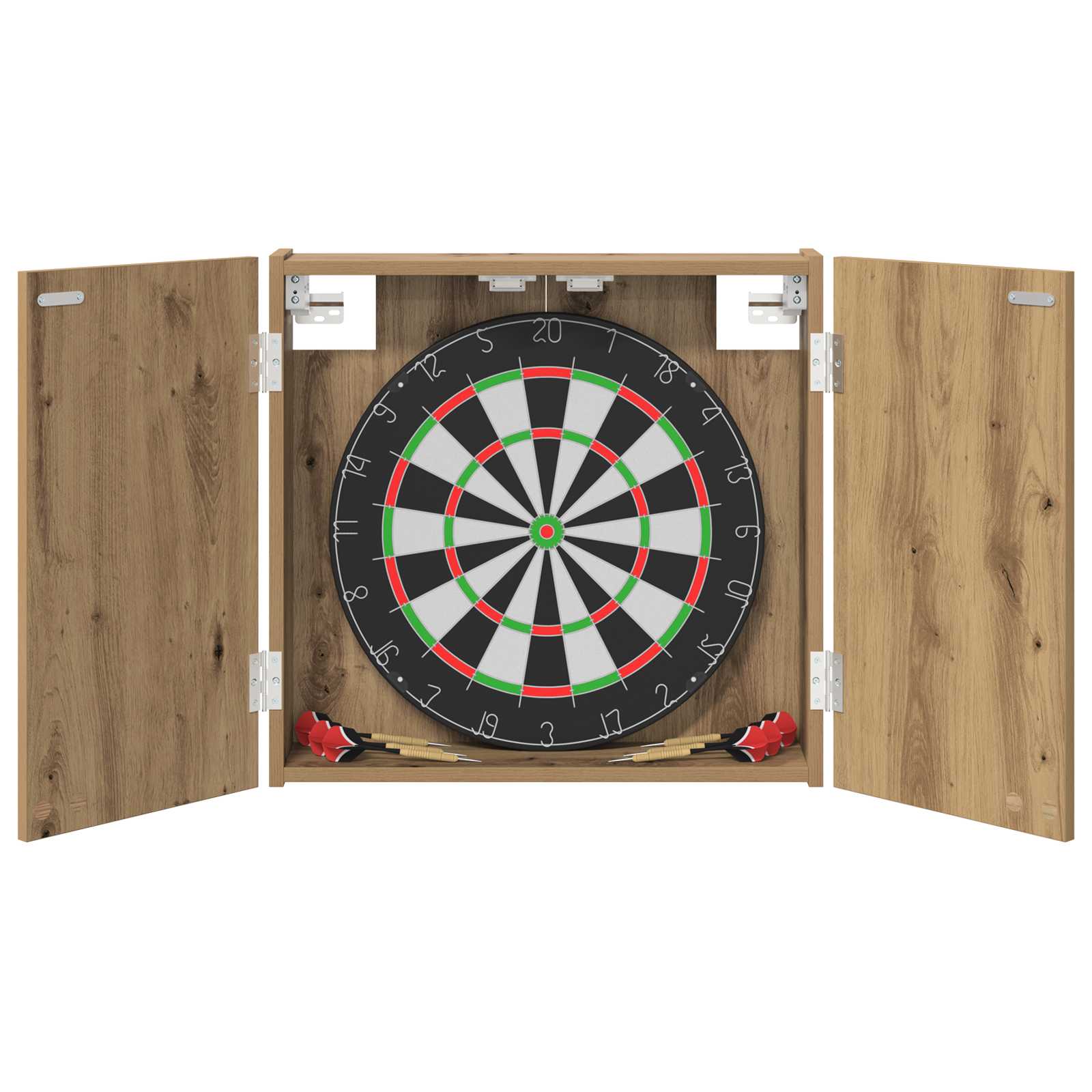Ντουλάπα Πινάκων Βελών Artisan Δρυς 56 x 12 x 53,5 εκ. - Pakobazaar