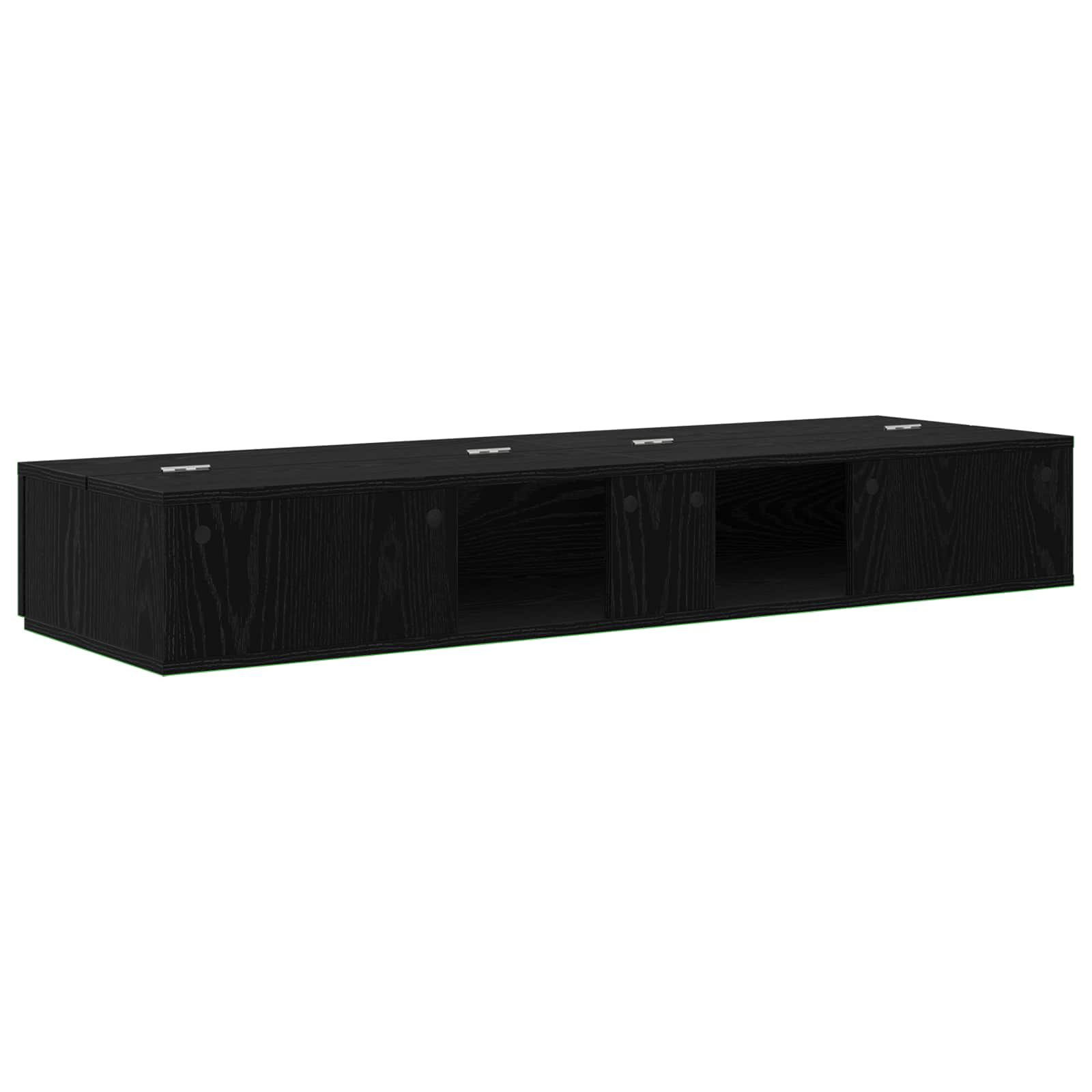 Γραφείο Στούντιο Μαύρη Δρυς 152 x 40 x 19,5 εκ. - Pakobazaar