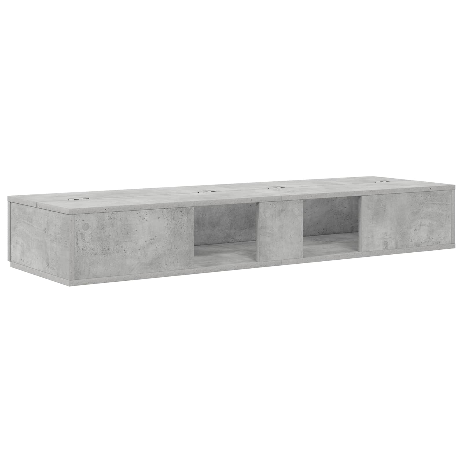 Γραφείο Στούντιο Γκρι Σκυροδέματος 152 x 40 x 19,5 εκ.