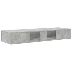 Γραφείο Στούντιο Γκρι Σκυροδέματος 152 x 40 x 19,5 εκ.