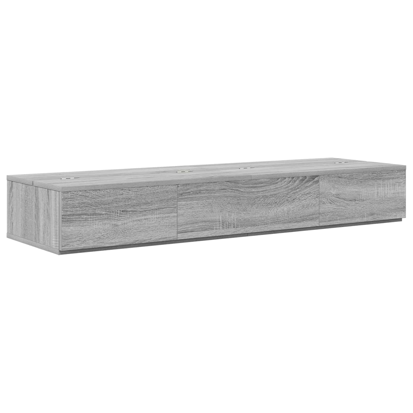 Γραφείο Στούντιο Γκρι Sonoma 130 x 40 x 19,5 εκ.