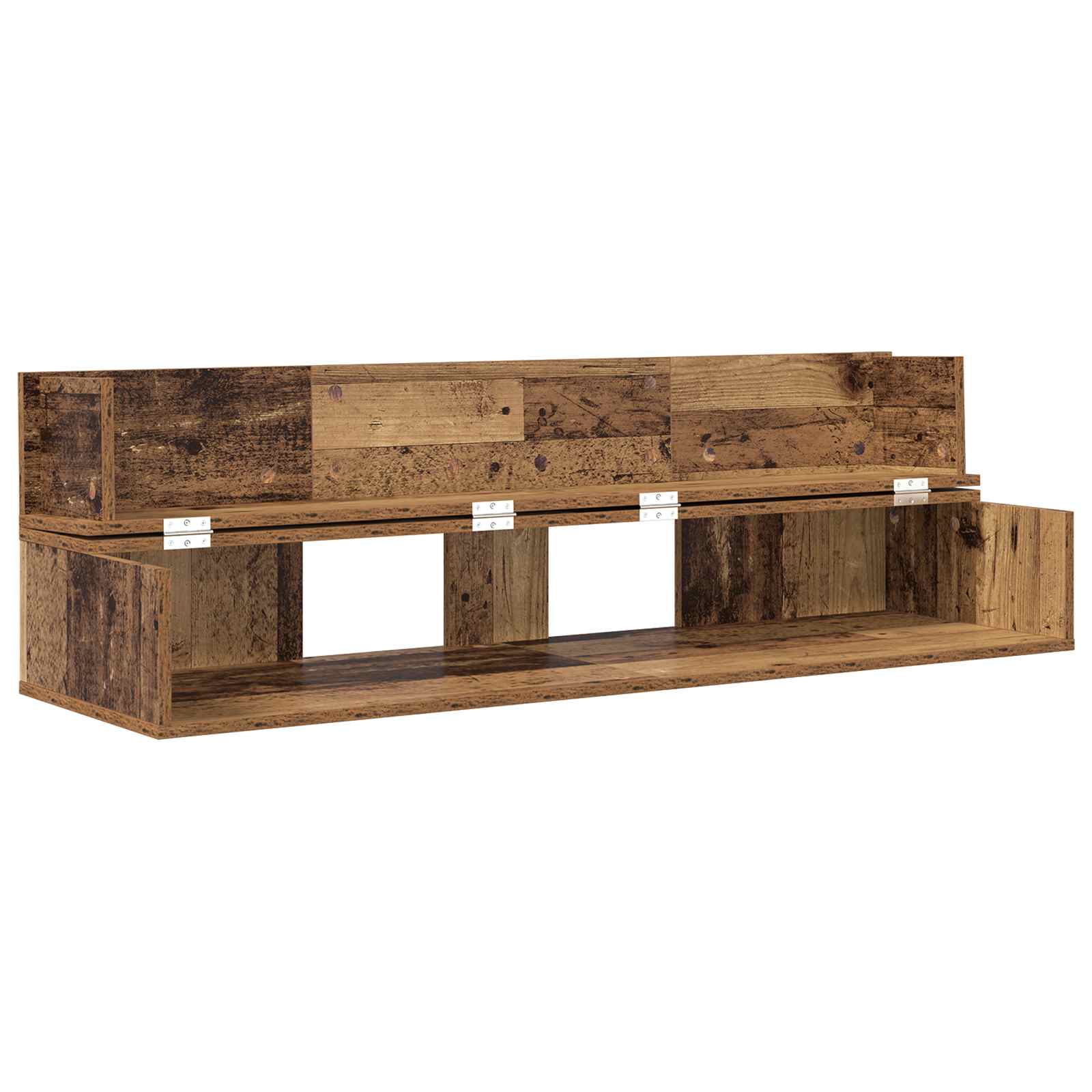 Γραφείο Στούντιο Παλαιωμένο ξύλο 130 x 40 x 19,5 εκ. - Pakobazaar