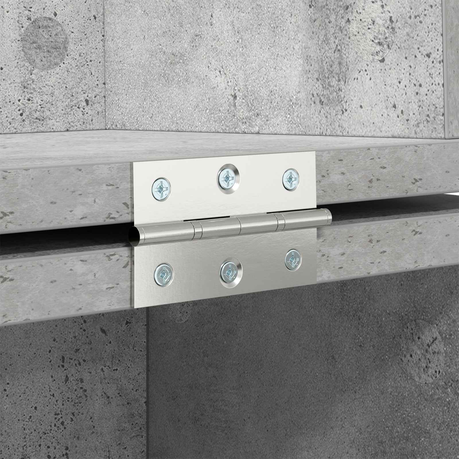 Γραφείο Στούντιο Γκρι Σκυροδέματος 110 x 40 x 19,5 εκ.