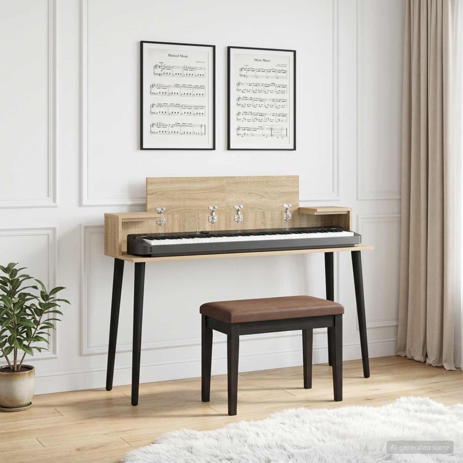 Γραφείο Στούντιο Sonoma Δρυς 152 x 36 x 19,5 εκ. - Pakobazaar