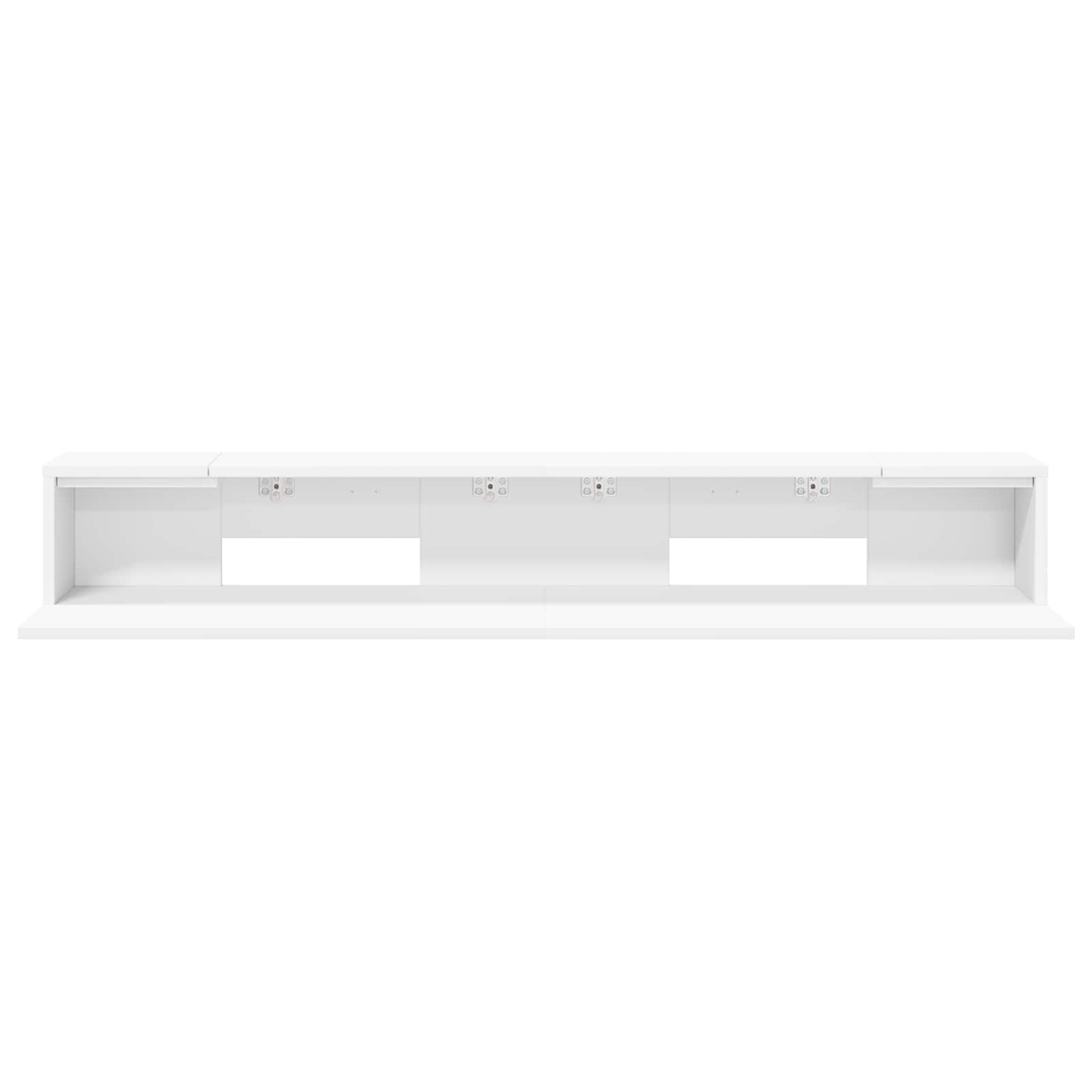 Γραφείο Στούντιο Λευκό 130 x 36 x 19,5 εκ. Επεξεργασμένο Ξύλο