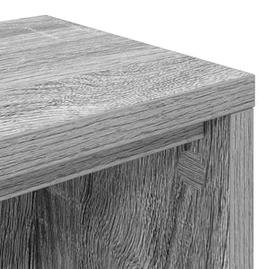 Γραφείο Στούντιο Γκρι Sonoma 130 x 36 x 19,5 εκ. - Pakobazaar