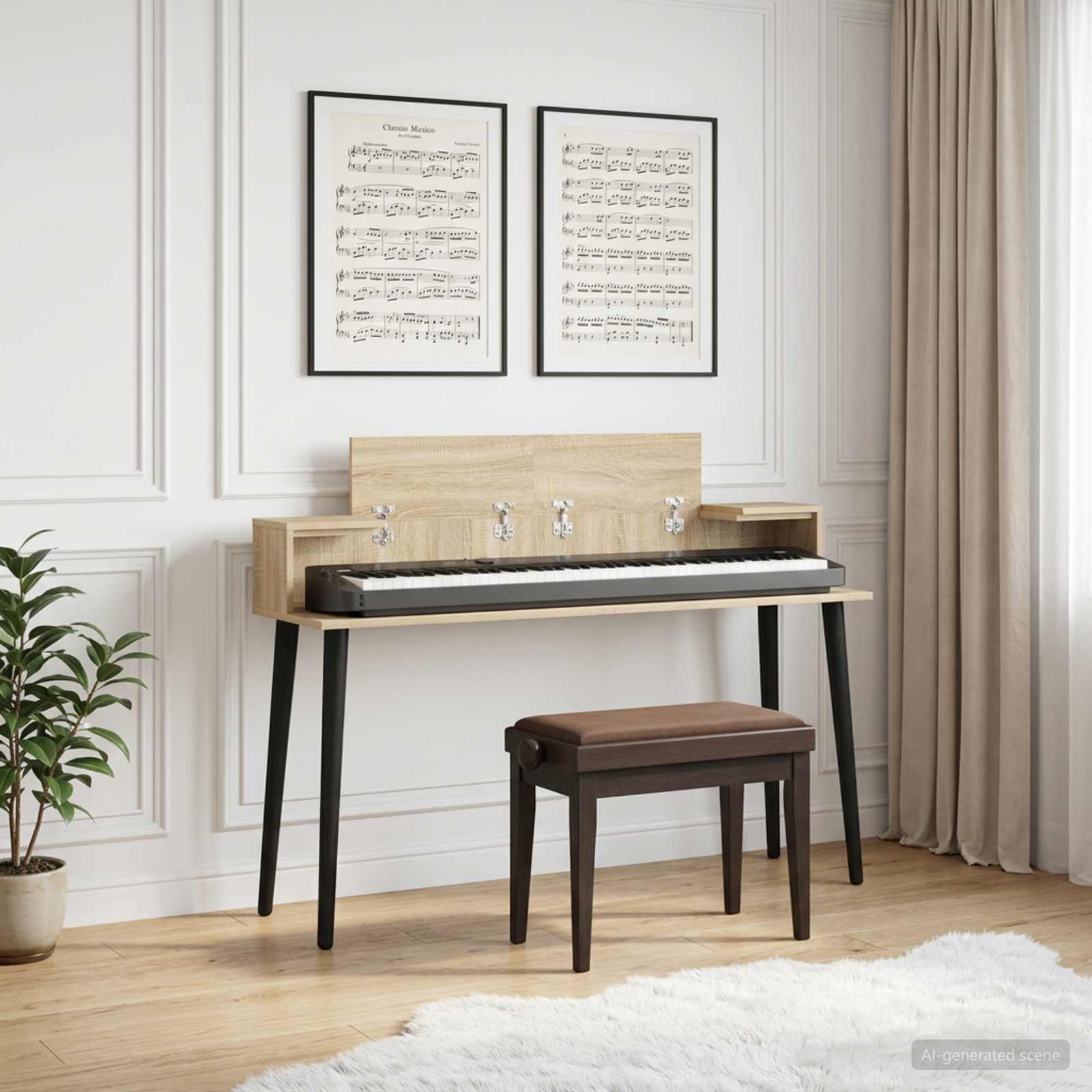 Γραφείο Στούντιο Sonoma 110 x 36 x 19,5 εκ. Επεξεργασμένο Ξύλο - Pakobazaar