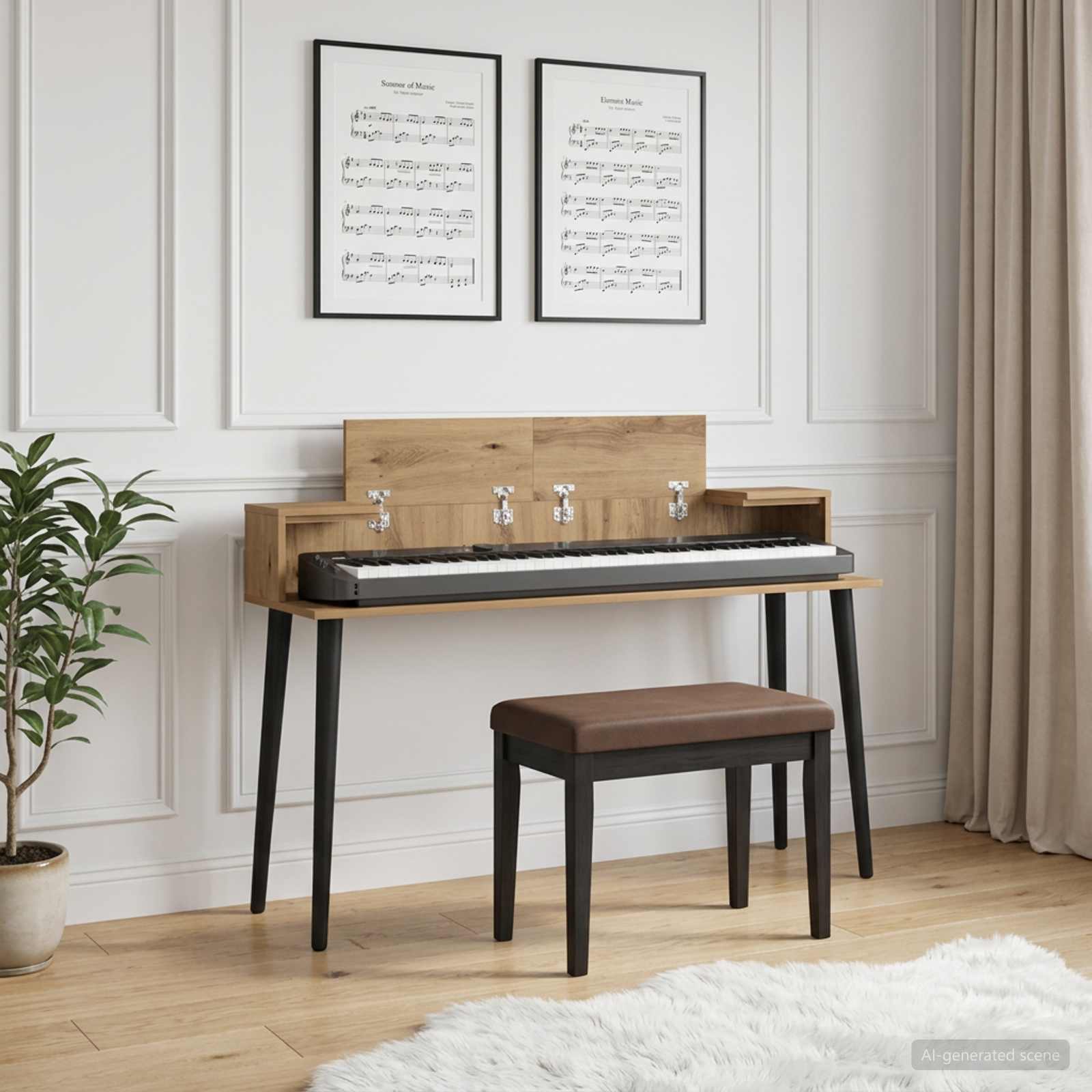 Γραφείο Στούντιο Artisan Δρυς 110 x 36 x 19,5 εκ. - Pakobazaar
