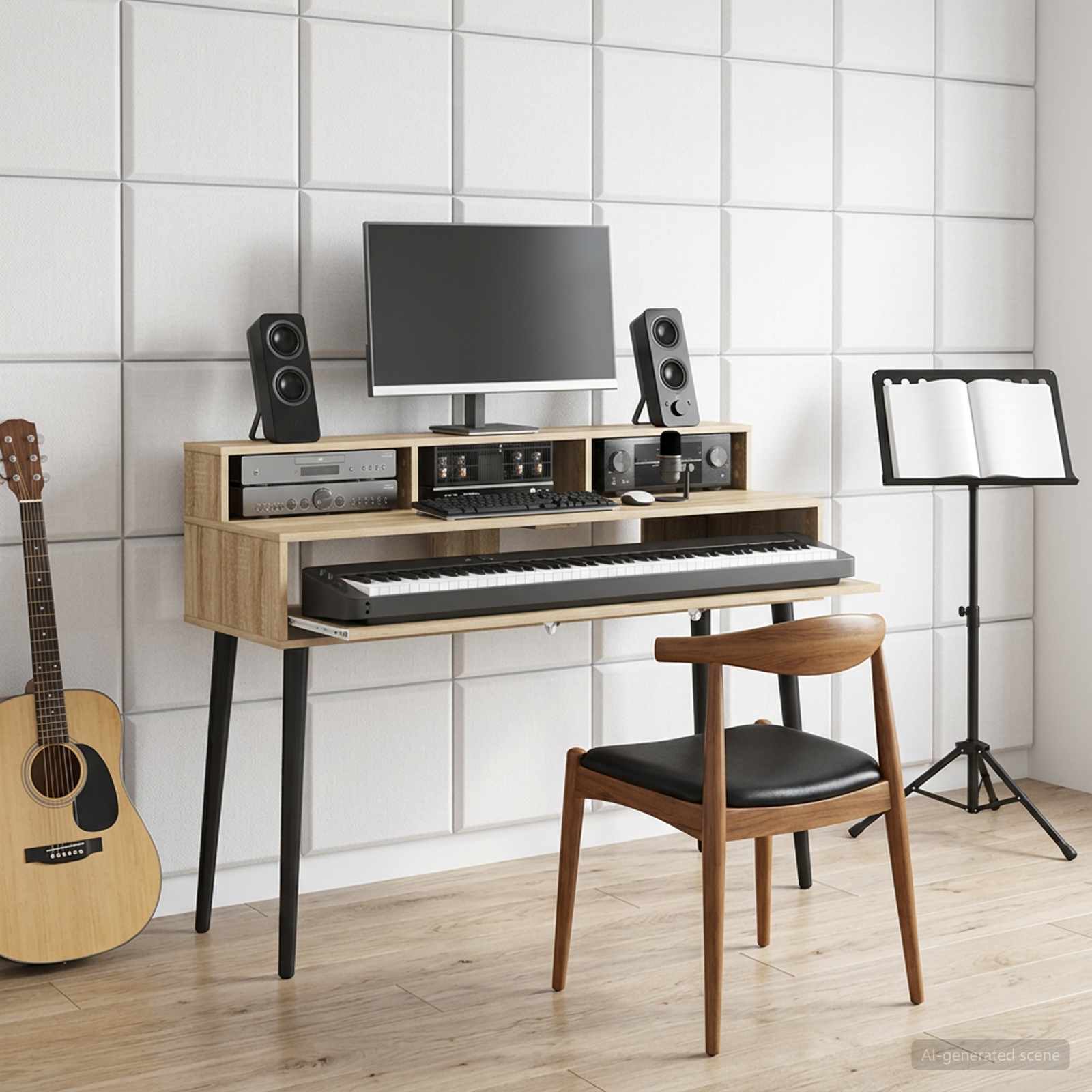 Γραφείο Στούντιο Sonoma Δρυς 152 x 42,5 x 36 εκ - Pakobazaar