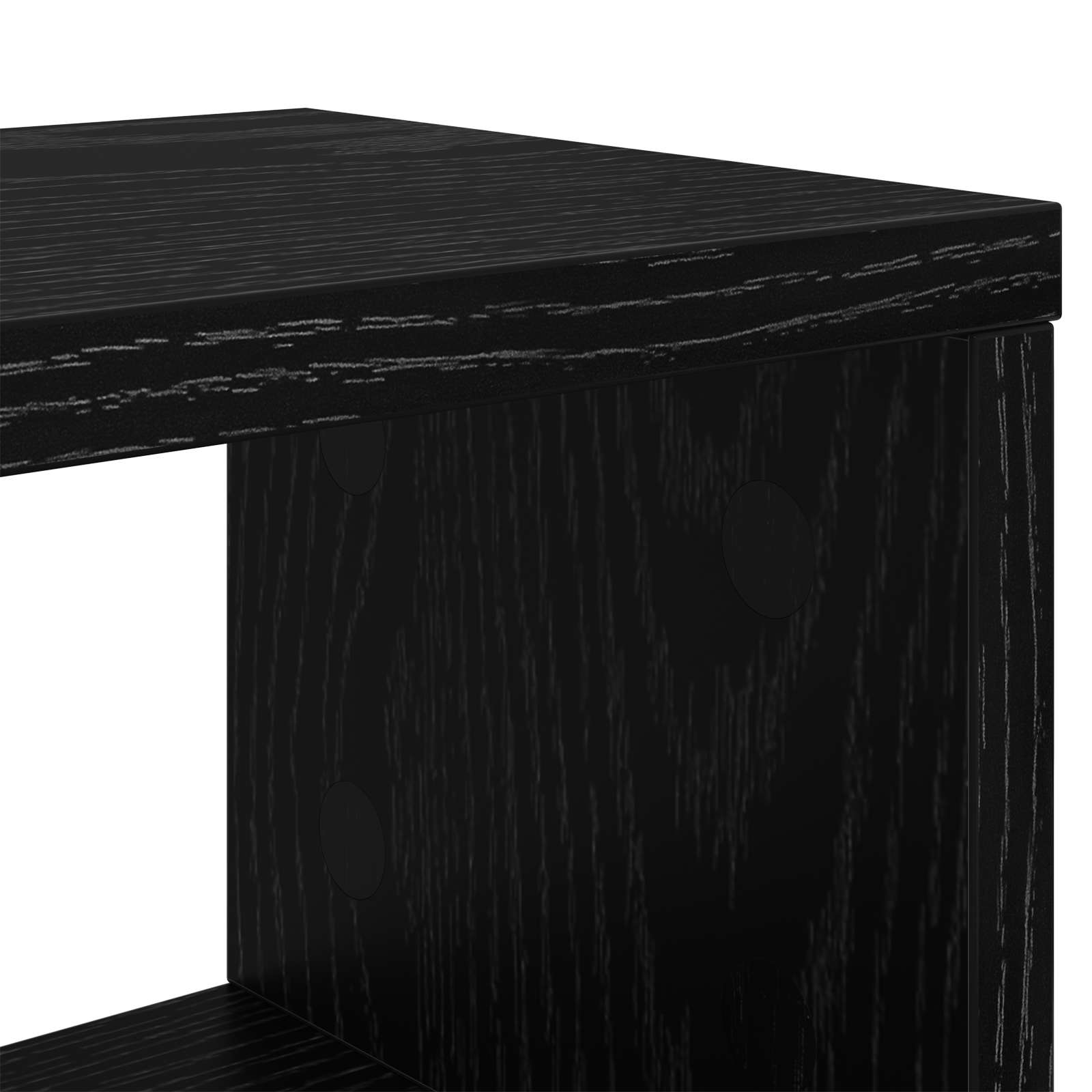 Γραφείο Στούντιο Μαύρη Δρυς 130 x 42,5 x 36 εκ - Pakobazaar