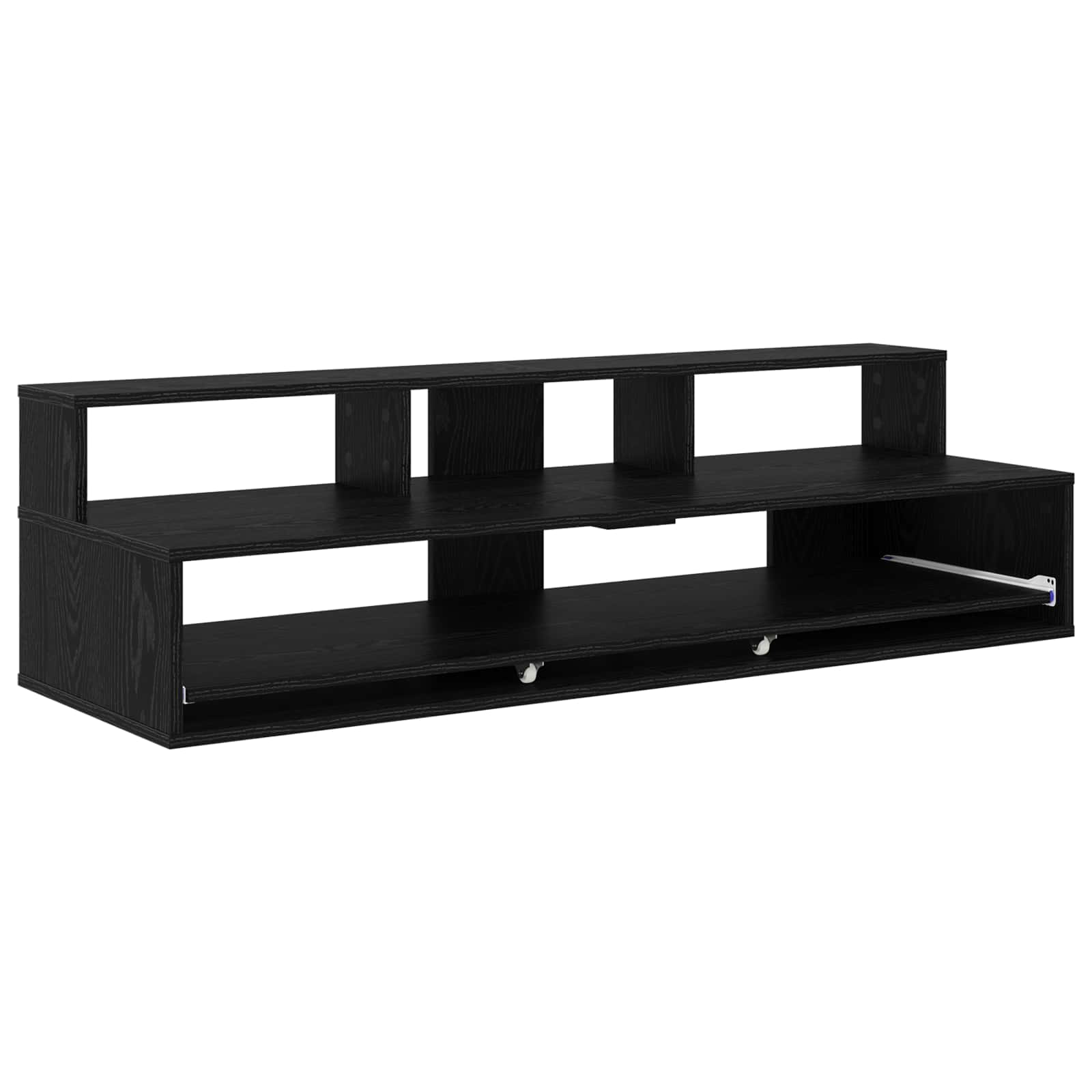 Γραφείο Στούντιο Μαύρη Δρυς 130 x 42,5 x 36 εκ - Pakobazaar
